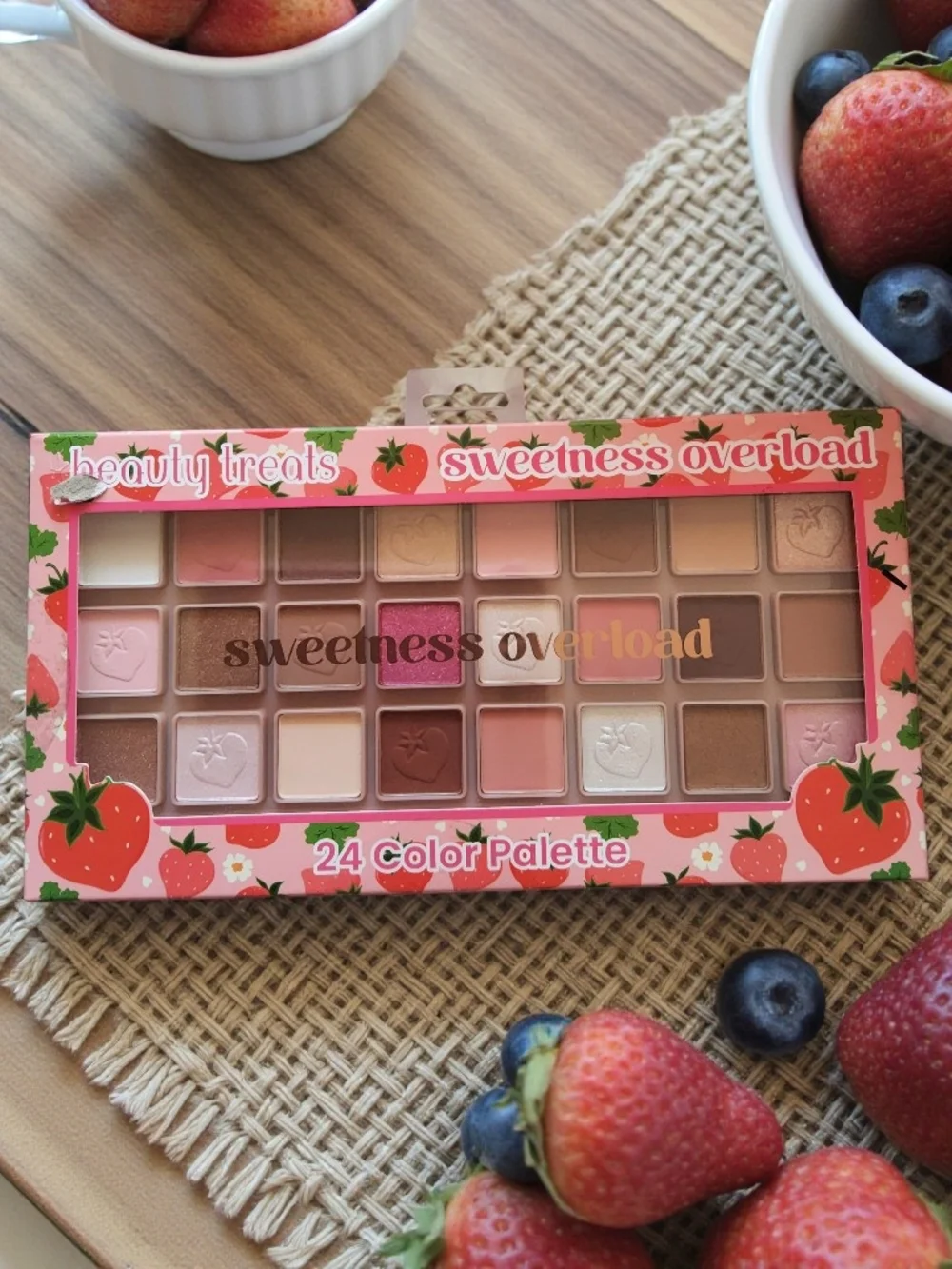 Sweetness Overload 24-Color Eyeshadow Palette - Pink
